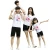 Import MIDA Brand Sublimation Apparel Short Sleeves Father And Son Blank T-shirt Mother And Daughter Family Matching Clothing T Shirt from China