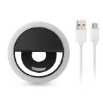 Mini light for all mobile cellphone Rechargeable Flash Lamp Camera photo With USB Charging Selfie LED Ring Light
