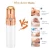 Mini Portable Painless Lady Electric Shaver Lipstick Design Epilator Nose Trimmer Facial Hair Remover for Women