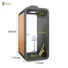 Mini Telephone Booth for calling Webcasting Music and Other Multi Purposes with Beautiful Aluminum Profile Frame Room Pod