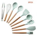 MktcwF Utensils Cookware Non-stick Spatula Shovel Wooden Handle With StoBox Kitchen