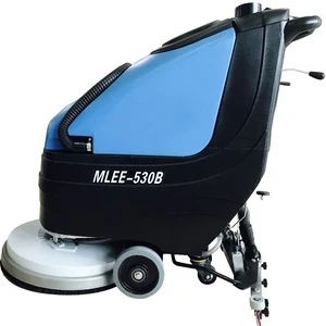 MLEE530B Small Automatic Auto Scrubber Hand Held Hotel Hospital School Floor Cleaning Equipment