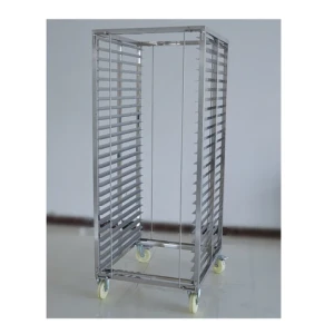 Mobile oven racks food tray cart bread cooling Food baking tray rack trolley 60x80