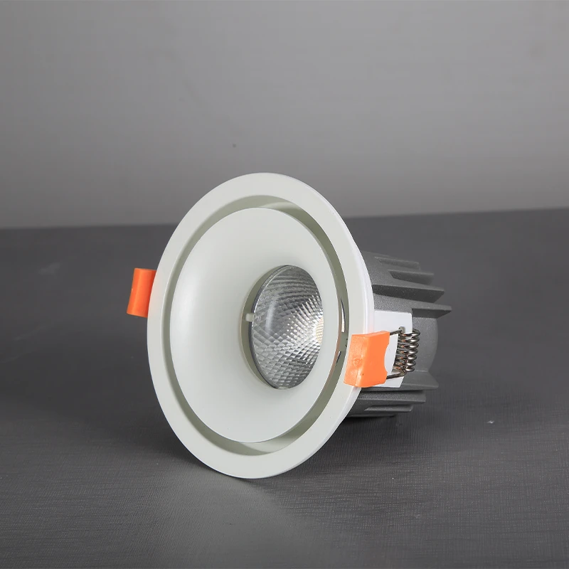 Modern Anti Glare Slim Recessed Dimmable LED Spot Down Light COB LED Downlight