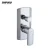 Import modern bathroom bath rain shower mixer faucets set brass tap shower faucet from China