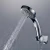 Import Modern Bathroom Faucet Accessories 5 Functions Chrome Plating Shower Head Hand Shower Handheld Shower from China