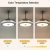 Import Modern decorative 3 speed silver gold retractable 42 inch led ceiling fan light ce from China