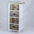 Import Modern Design 4 Drawers Paulownia Wood Side Cabinet for Living Room from China