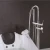 Import Modern Design Brass Floor Stand Black Bath Shower Mixer Freestanding Bathtub Faucet from China