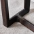 modern design marble top console table ASH solid wood legs console table