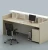 Import Modern design office furniture reception desk with MFC veneer freestanding office worktop from China