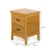 Import Modern High Quality Technical Square Shape Bamboo Bedside table from China