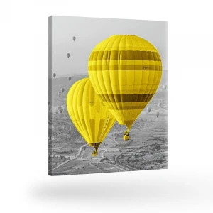 Modern simplicity hangs the picture hot air balloon scenery  wall painting