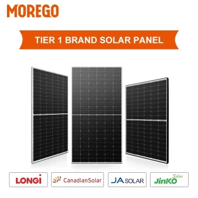 Moregosolar Grid-Connected Solar System 125kw 110kw 100kw Solar Power Station