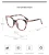 Import MS-646  New trendy stylish glasses full frame eye wear purchasing agent from China
