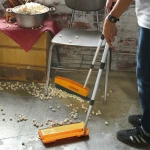 Multi-functional Handle Adjustable Broom and Dustpan Set