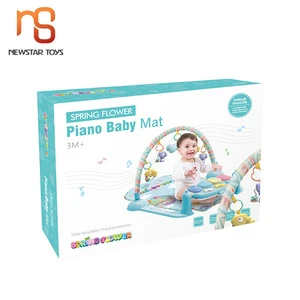multifunctional baby activity piano play mat with night light and projector