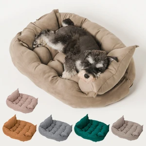 Multifunctional Folding Square Cushion Pet Sofa Bed Dog Cushion Can Transform Multi-Purpose Dog Bed