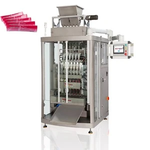 multilane form fill seal ketchup sachet packing machine for viscous liquid