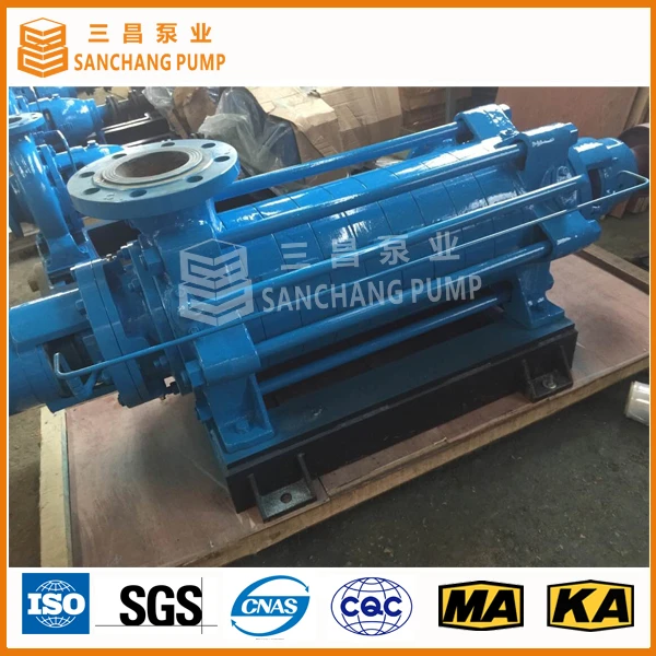 Multistage centrifugal chemical sewage waste water pump