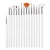 Import Nail Brush For Manicure Gel Brush For Nail Art 15Pcs/Set Ombre Brush For Gradient For Gel Nail Polish Painting Drawing from China