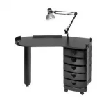 nail salon lamp manicure table