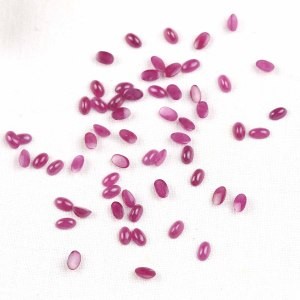 Natural Indian Mine Pink Ruby 5 X 3 MM Cabochon Shaped Loose Gemstone At Very Cheap Price