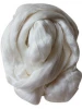 natural roving 100% silk roving nat white