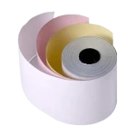 Ncr paper Carbon-less Cash Register Paper roll 75x70mm for POS double layer three layers factory price thermal paper 2layer