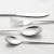 Import New 24 pcs flatware gift set textured stone design handle elegant wedding silver cutlery set 24 pieces from China
