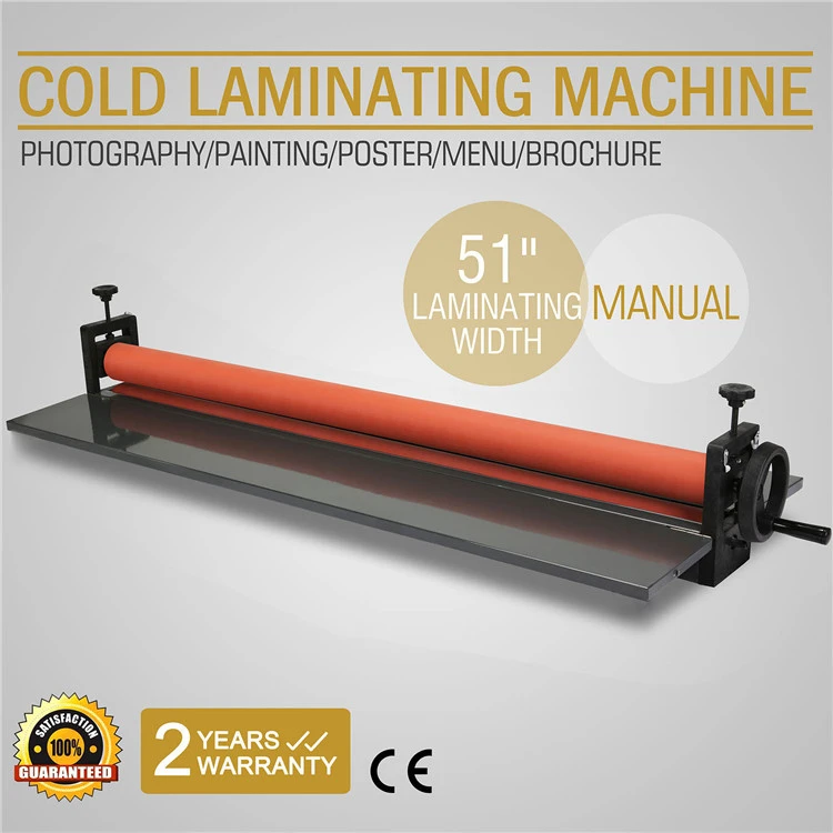 New 51&quot; 1300MM Manual Vinyl Film Mounting Laminating Machine Cold Laminator