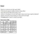 new arrival multicolor striped high waist sequin mini skirt  clothes for women night club wear short skirts petticoat e65149