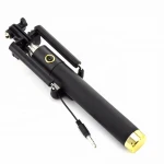 New cheap Price Extendable Folding Wired Selfie Stick Mini Monopod Compatible with Android and IOS