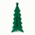Import New Design 3D Christmas Tree Balloon in Laser Colorful Christmas Tree Foil Balloon Merry Christmas Decoration Balloon Tree Shape from China