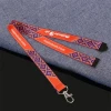 New Design Cartoon Kids Adults Face Cover Hanging Chain Double Clips fabric lanyard masking customized