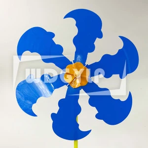 new design colorful plastic customizable windmill garden decoration Hanging children toy Windmill