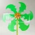 Import new design colorful plastic customizable windmill garden decoration Hanging children toy Windmill from China