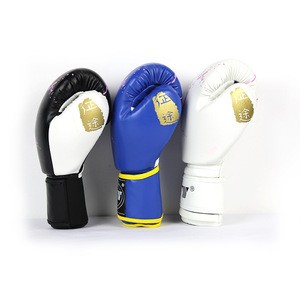 new design high quality leather boxing training gloves for sale