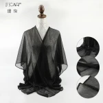 NEW Design malaysia lightweight ladies eyelash prayer knitted winter shawl