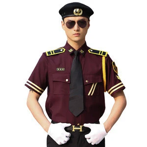 New Design Men&#39;s Suits Railway Security Guard Uniforms