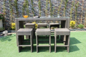 New Design Rattan Bar Sets Outdoor Furniture (style 2)