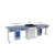 Import new design school  kids science laboratory physics equipment c frame lab furniture work tables desk with sink from China