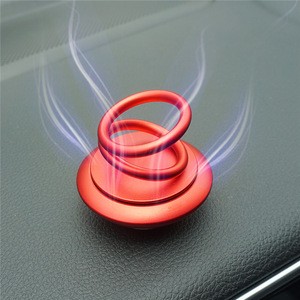 New Double Ring Rotary Aromatherapy Car Air Freshener