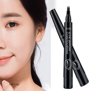 New Four-fork eyebrow pencil durable anti-waterproof makeup eyebrow pencil