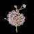 Import New Korean Silk Scarf Buckle Brooch Dual-Use Jewel High-End Fashion Ballet Women&#39;s Brooch from China
