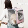 New pet luxury bag transparent pet clear bag pet carrier cat dog carrier hand bag
