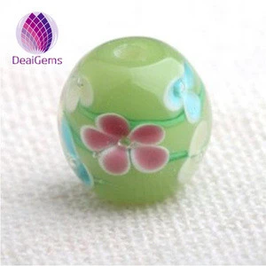 New product combined japanese lampworked glass beads for bracelets