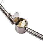 New product increase extension high quality kitchen accessories kitchen gadgets tool stailess steel fruit vegetable garlic pres