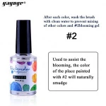 New products Clear blossom uv/led gel nail art acrylic paint for blooming flower gel gels colors factory
