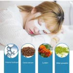 New shape of butterfly reusable collagen eye mask eye cooling mask eye patches for dark circle